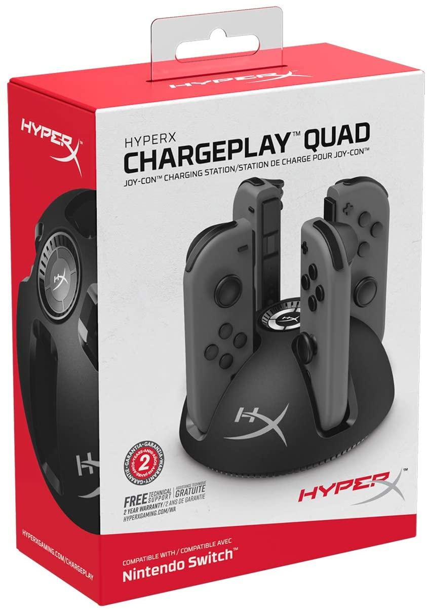 HyperX Chargeplay Quad Joy-Con Charging Station (Compatible With Nintendo Switch) - DataBlitz