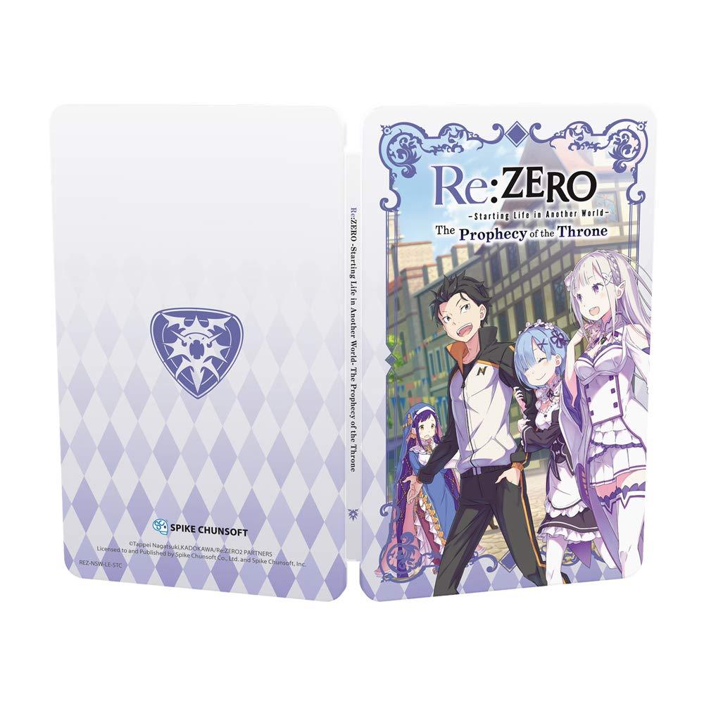 Nintendo Switch Re:Zero Starting Life In Another World The Prophecy Of The Throne Collectors Edition