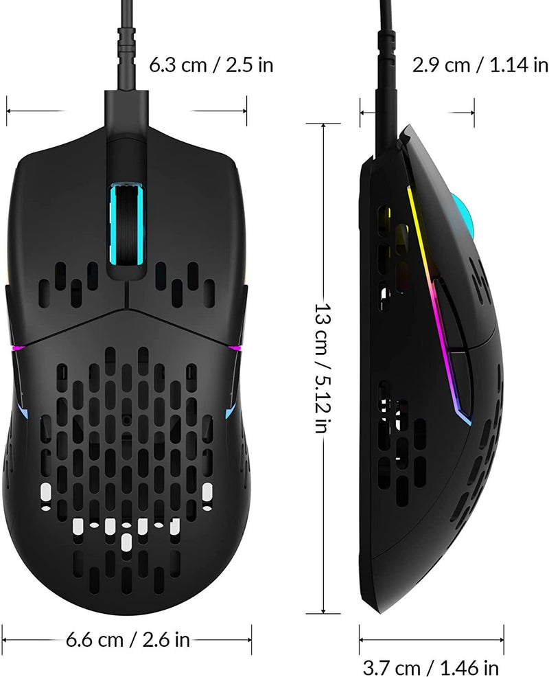 KEYCHRON M1 ULTRA-LIGHT OPTICAL WIRED MOUSE (M1A1) - DataBlitz