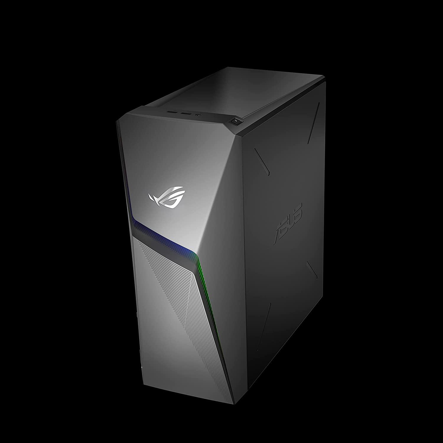 ASUS ROG STRIX G10DK-75700G006WS AMD R7-5700G 16GB RAM 1TB HDD + 256GB SSD NV GTX1660TI 27L TOWER GAMING DESKTOP (GRAY) + MS OFFICE HOME & STUDENT 2021 - DataBlitz