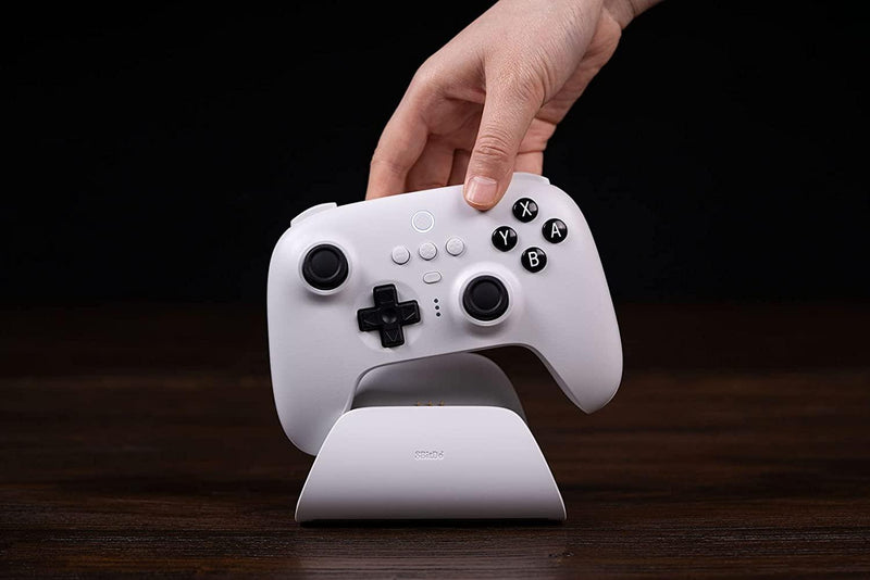 8BITDO Ultimate Bluetooth Controller Switch Windows White Edition 8bitdo-ultimate-bluetooth-controller-switch-windows-white-edition