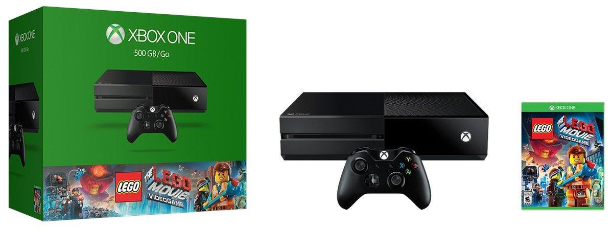 XBOXONE Console 500GB Black With The Lego Movie Videogame Bundle - DataBlitz