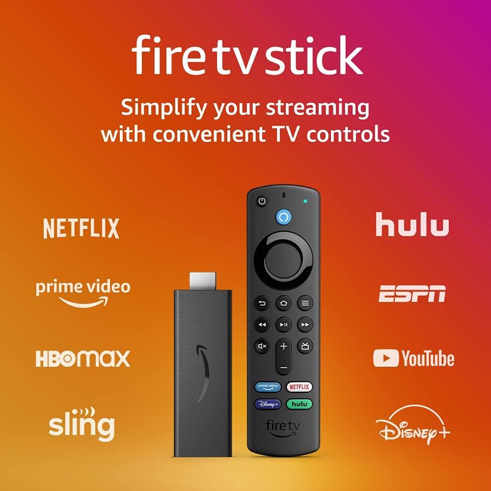 AMAZON FIRE TV STICK 4K WITH ALEXA VOICE REMOTE (3RD GEN) - DataBlitz