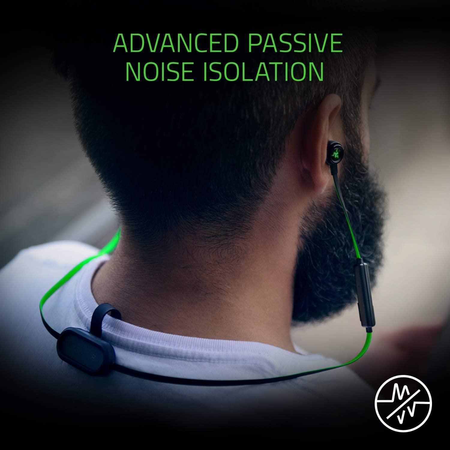 RAZER HAMMERHEAD BT WIRELESS IN-EAR GAMING & MUSIC HEADPHONES - DataBlitz