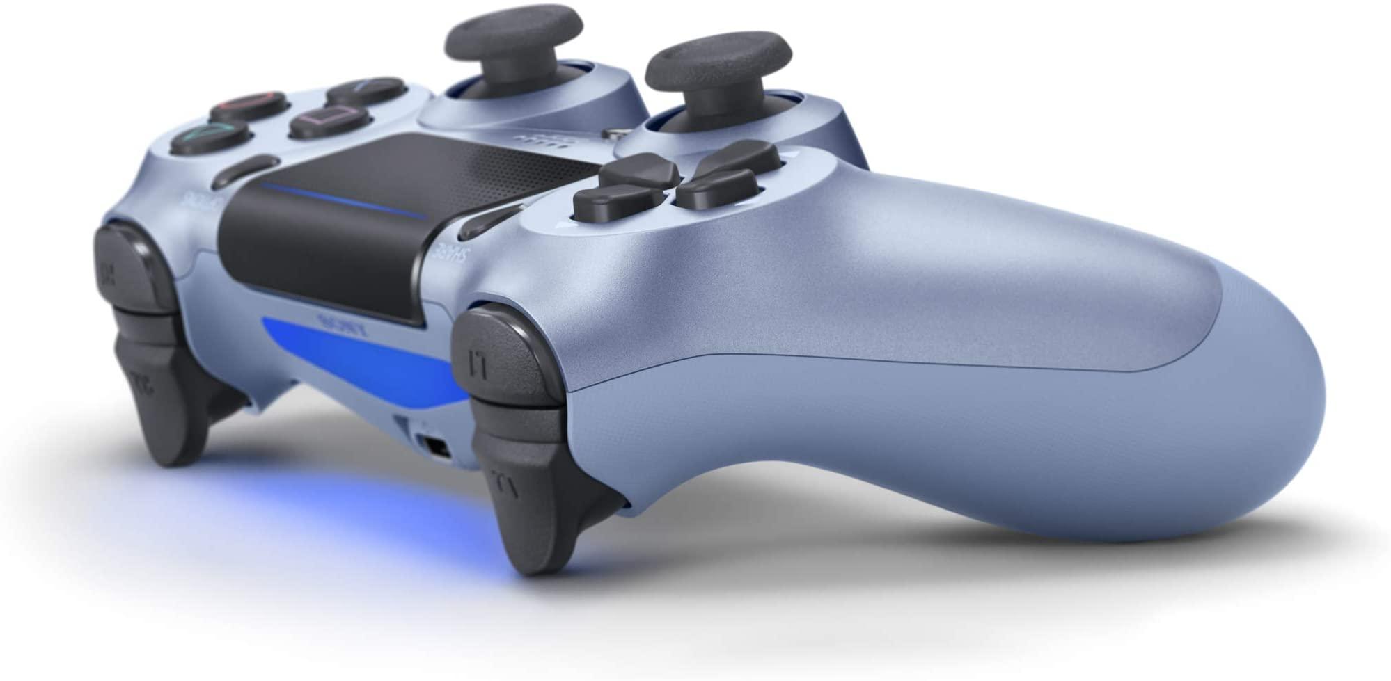 PS4 DUALSHOCK 4 WIRELESS CONTROLLER TITANIUM BLUE (CUH-ZCT2G28) ASIAN - DataBlitz