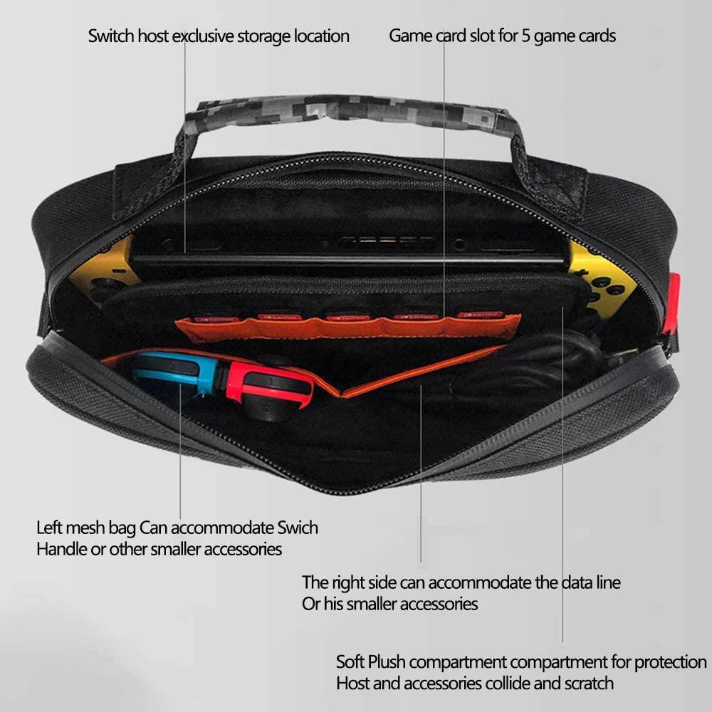 IPEGA CAMOUFLAGE TRAVEL AND CARRY CASE FOR NSW (PG-9185) - DataBlitz