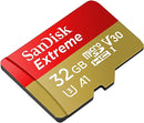 Sandisk Extreme 32GB MICROSD UHS-1 Card (SDSQXAF-032G-GN6MN) - DataBlitz