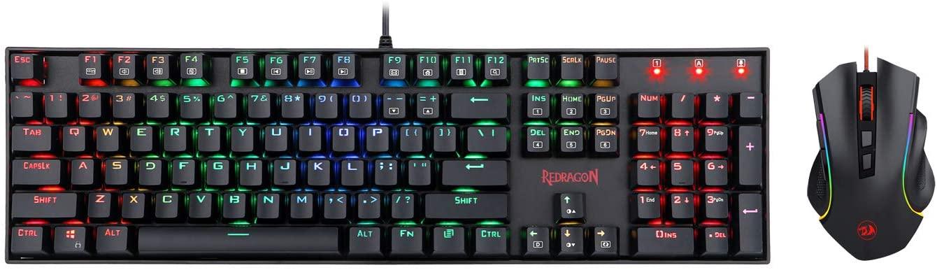REDRAGON GAMING ESSENTIALS KEYBOARD & MOUSE 2 IN 1 SET (K551RGB-BA) - DataBlitz