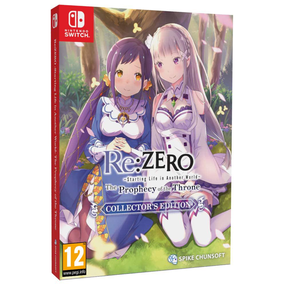 Nintendo Switch Re:Zero Starting Life In Another World The Prophecy Of The Throne Collectors Edition