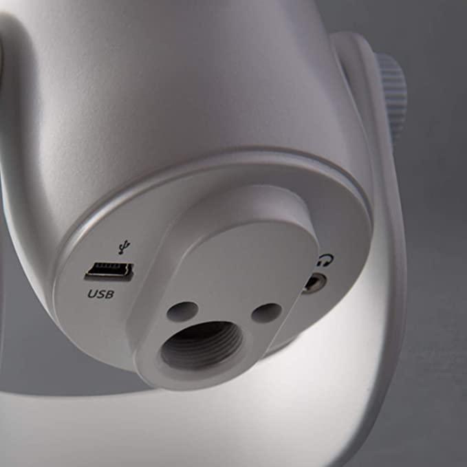 LOGITECH Blue Yeti Premium Multi-Pattern USB Microphone For Recording/Streaming/Podcasting/Gaming (Whiteout) - DataBlitz