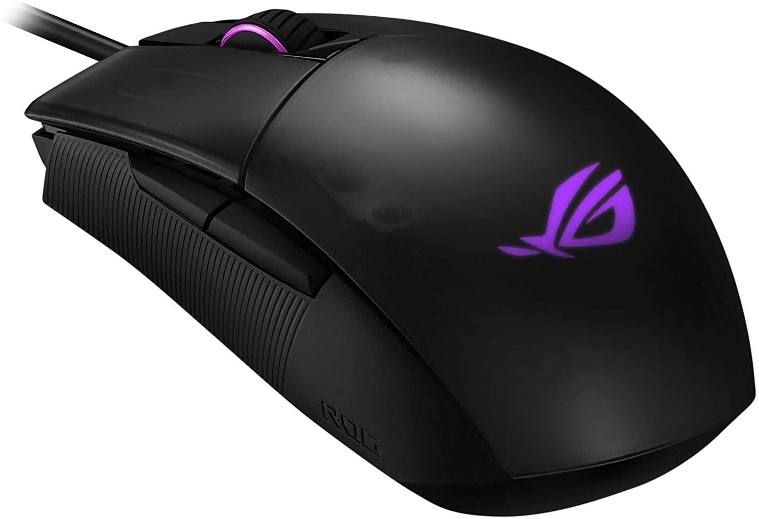 Asus ROG Strix P506 Impact II Optical Gaming Mouse - DataBlitz