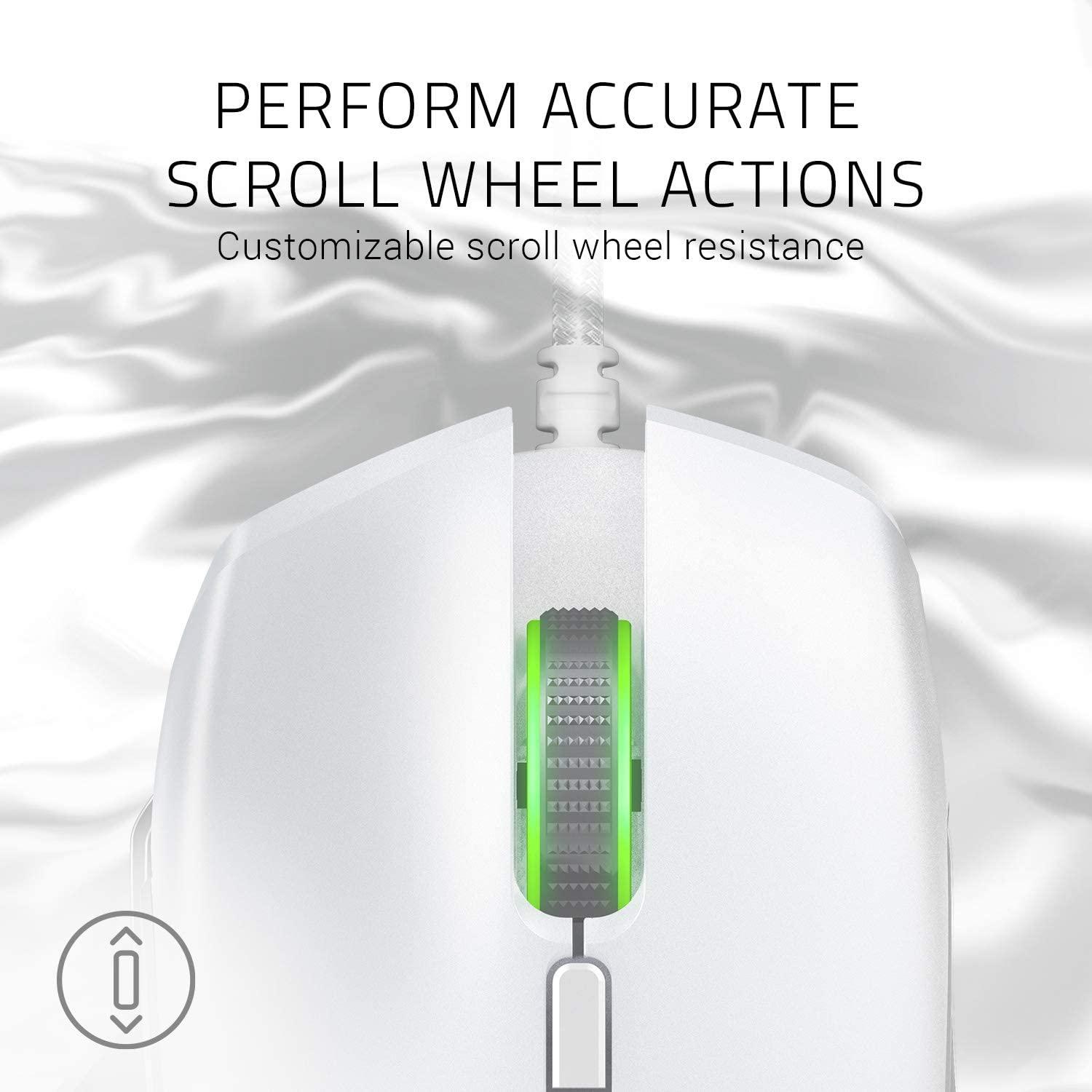 RAZER BASILISK CUSTOMIZABLE GAMING MOUSE (MERCURY) - DataBlitz