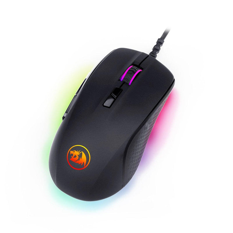 REDRAGON STORMRAGE RGB GAMING MOUSE FOR BATTLEGROUNDS (M718 RGB) - DataBlitz