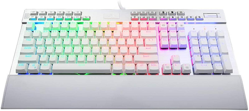 REDRAGON YAMA MECHANICAL GAMING KEYBOARD WHITE (K550W-RGB-1) - DataBlitz