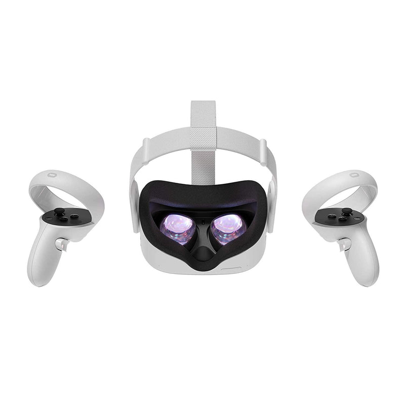 Oculus / Meta Quest 2 128GB All In One VR Gaming Headset (Includes Resident Evil 4 Download Code Inside) (White) - DataBlitz