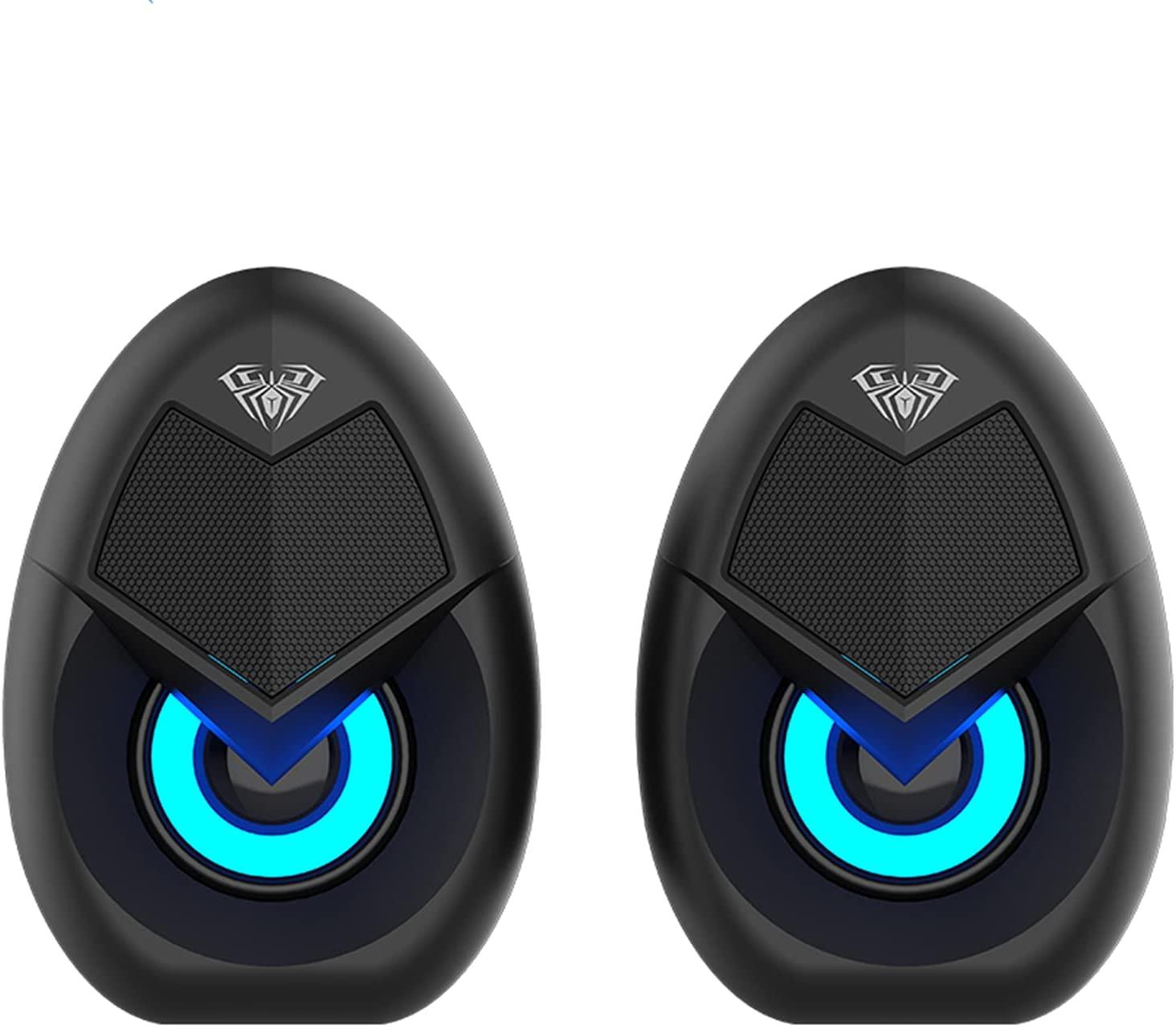AULA Wind N-69 Gaming RGB 2.0 Desktop Speaker - DataBlitz