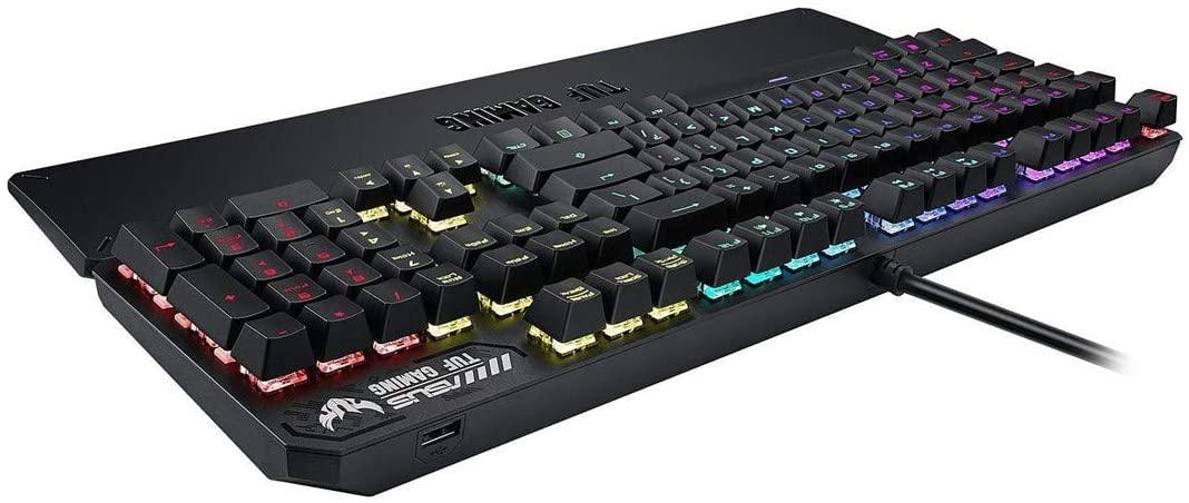 ASUS TUF K3 RGB GAMING KEYBOARD (BLUE TACTILE & AUDIBLE) - DataBlitz