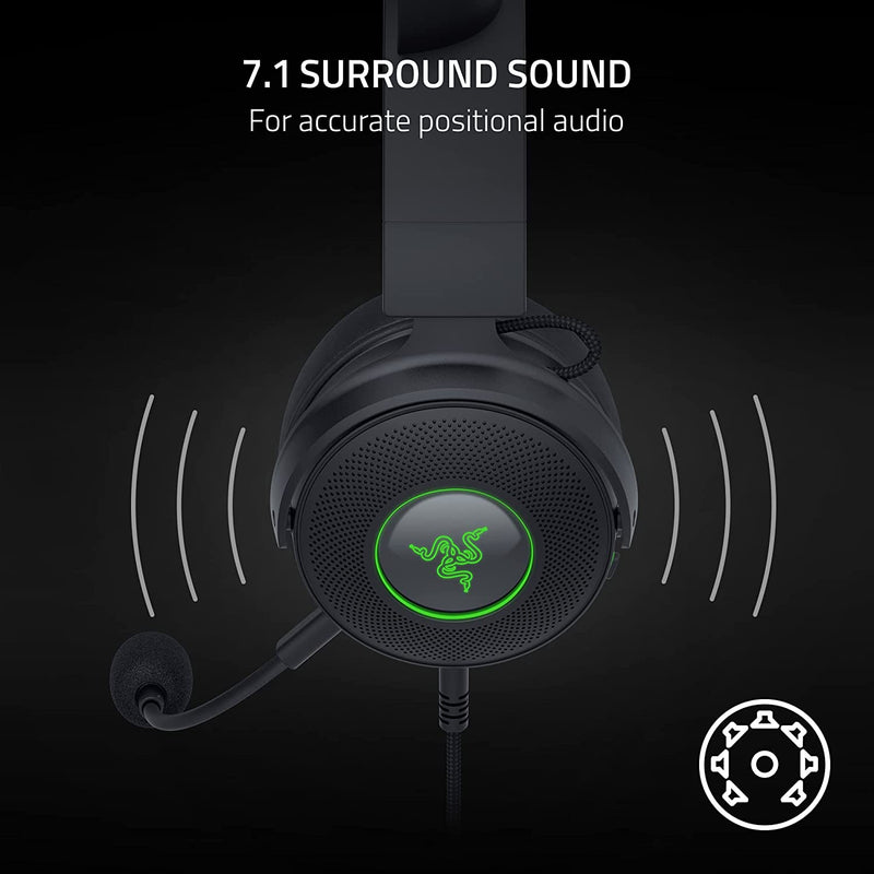 Razer Kraken Kitty V2 Pro Wired RGB Headset With Interchangeable Ears ...