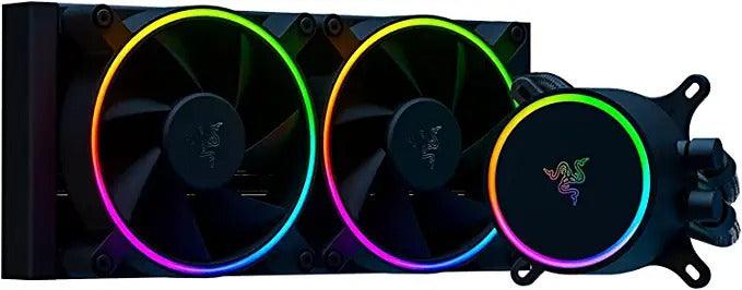 Razer Hanbo Chroma 240MM AIO Liquid Cooler (ARGB Pump Cap) - DataBlitz