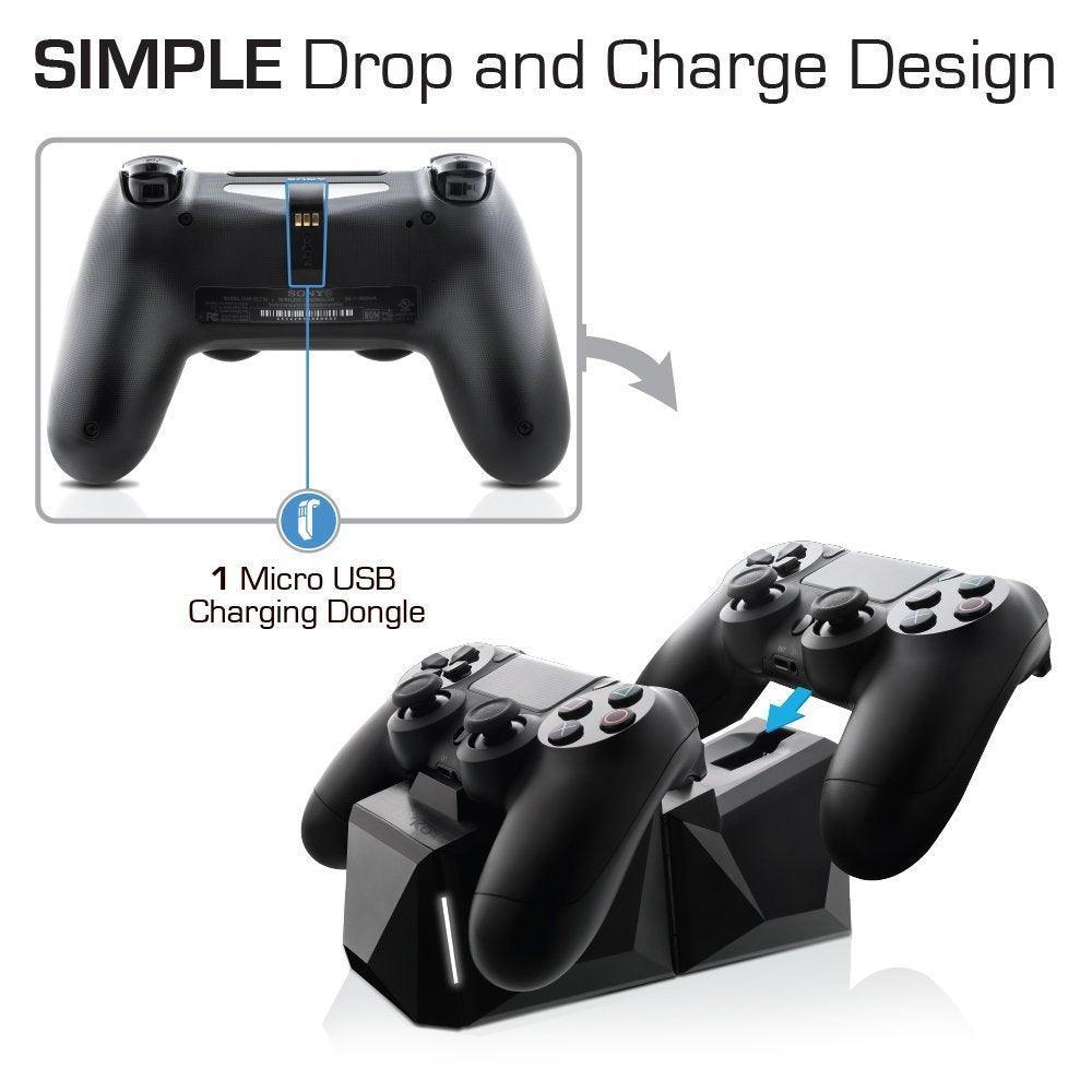 NYKO PS4 CHARGE BLOCK DUO CONTROLLER CHARGING SOLUTION - DataBlitz