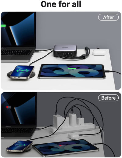 Ugreen GAN 200W Fast Desktop Charger (CD271/40913)