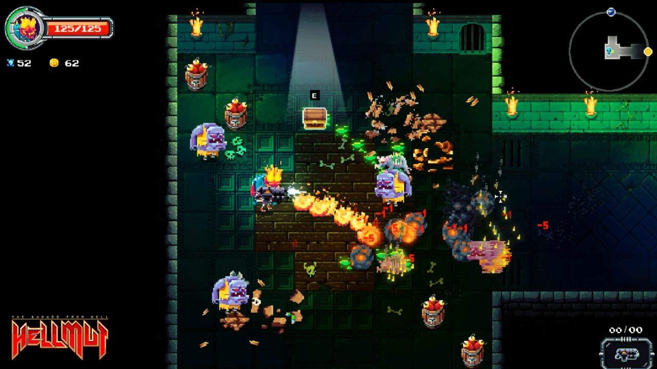 NINTENDO SWITCH THE BADASS FROM HELL HELLMUT