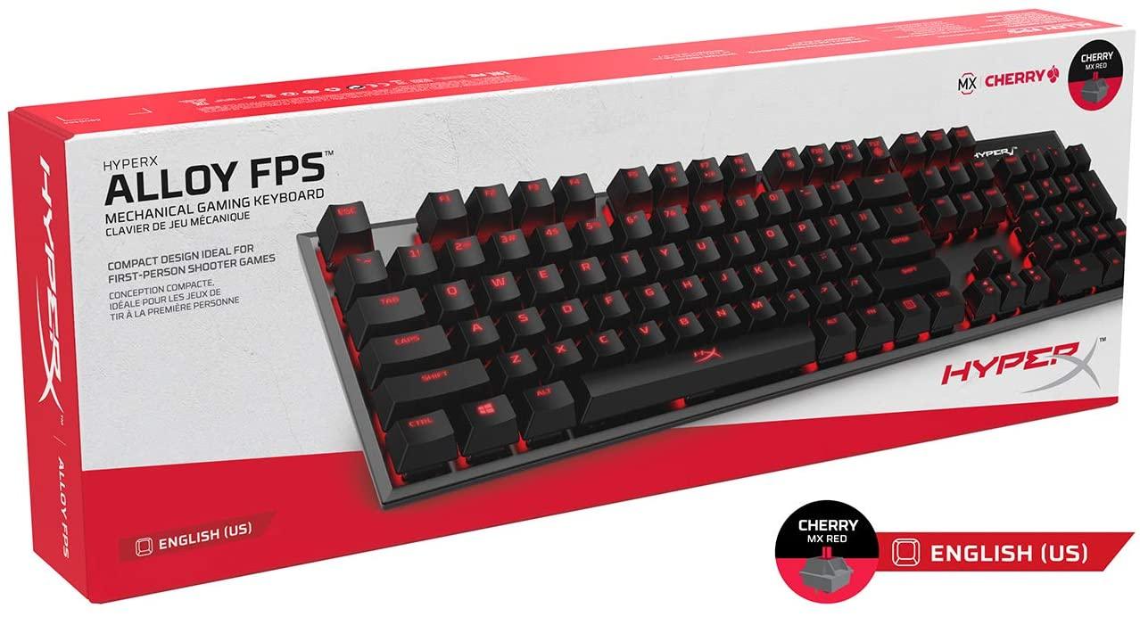 HYPERX ALLOY FPS MECHANICAL GAMING KEYBOARD (CHERRY MX RED) - DataBlitz