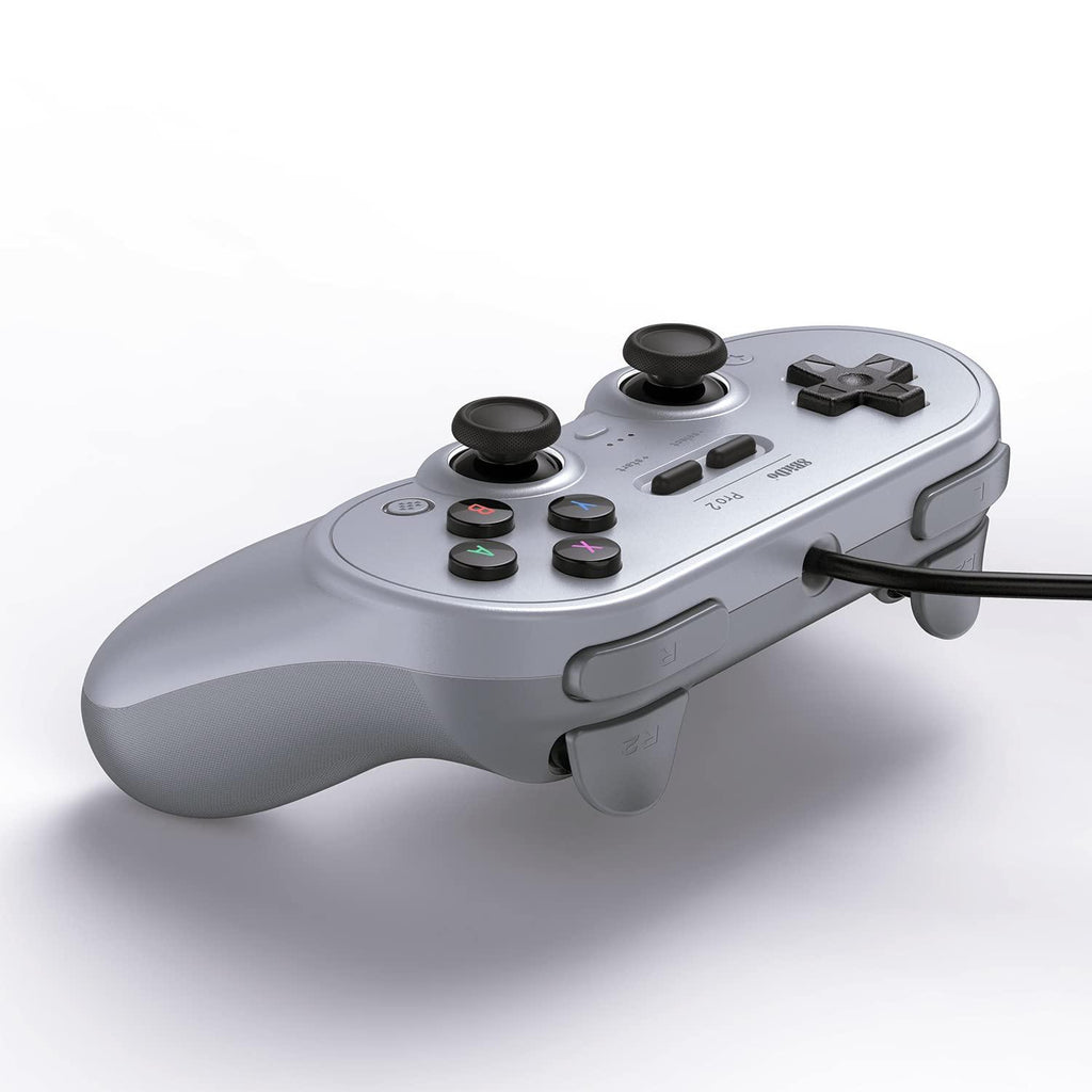 8Bitdo Pro 2 Wired Gamepad (Gray Edition) (Switch/Windows) (82BD)