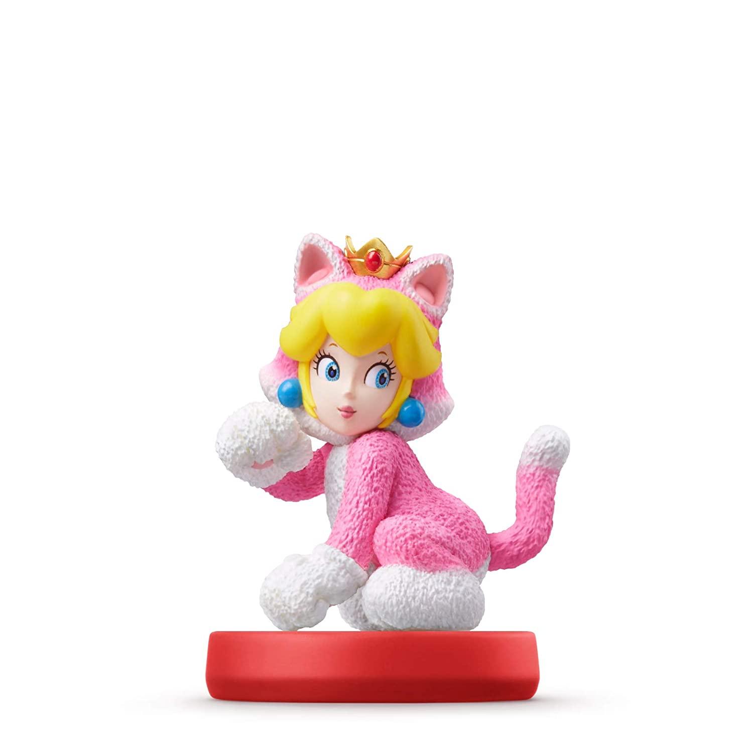 NINTENDO AMIIBO SUPER MARIO SERIES CAT MARIO/CAT PEACH DOUBLE SET (JPN) - DataBlitz