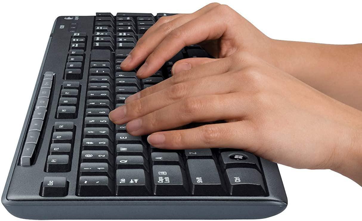 LOGITECH MK200 MEDIA PLUG AND PLAY USB KEYBOARD AND MOUSE COMBO - DataBlitz