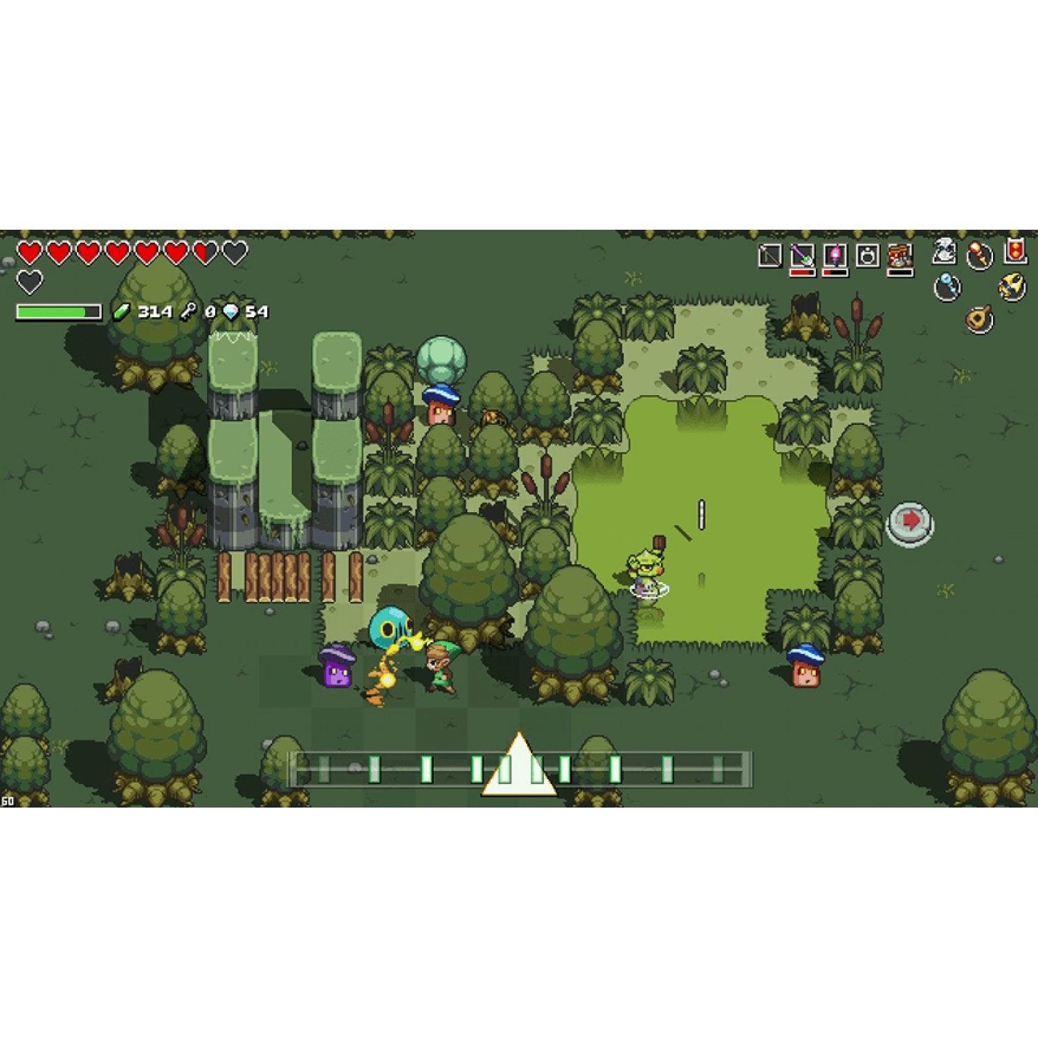 Nintendo Switch Cadence Of Hyrule Crypt Of The Necrodancer Featuring The Legend Of Zelda
