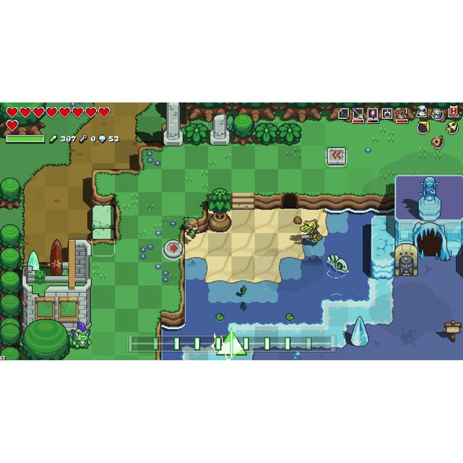 Nintendo Switch Cadence Of Hyrule Crypt Of The Necrodancer Featuring The Legend Of Zelda