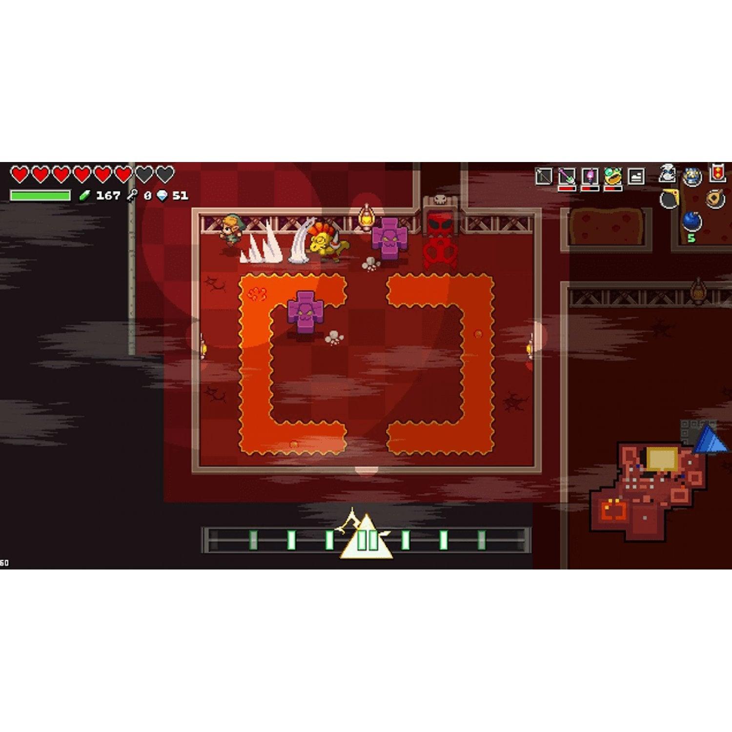 Nintendo Switch Cadence Of Hyrule Crypt Of The Necrodancer Featuring The Legend Of Zelda