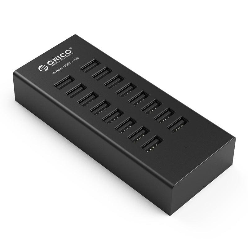 ORICO 16-Port USB 2.0 Hub (Black) (H1613-U2) - DataBlitz