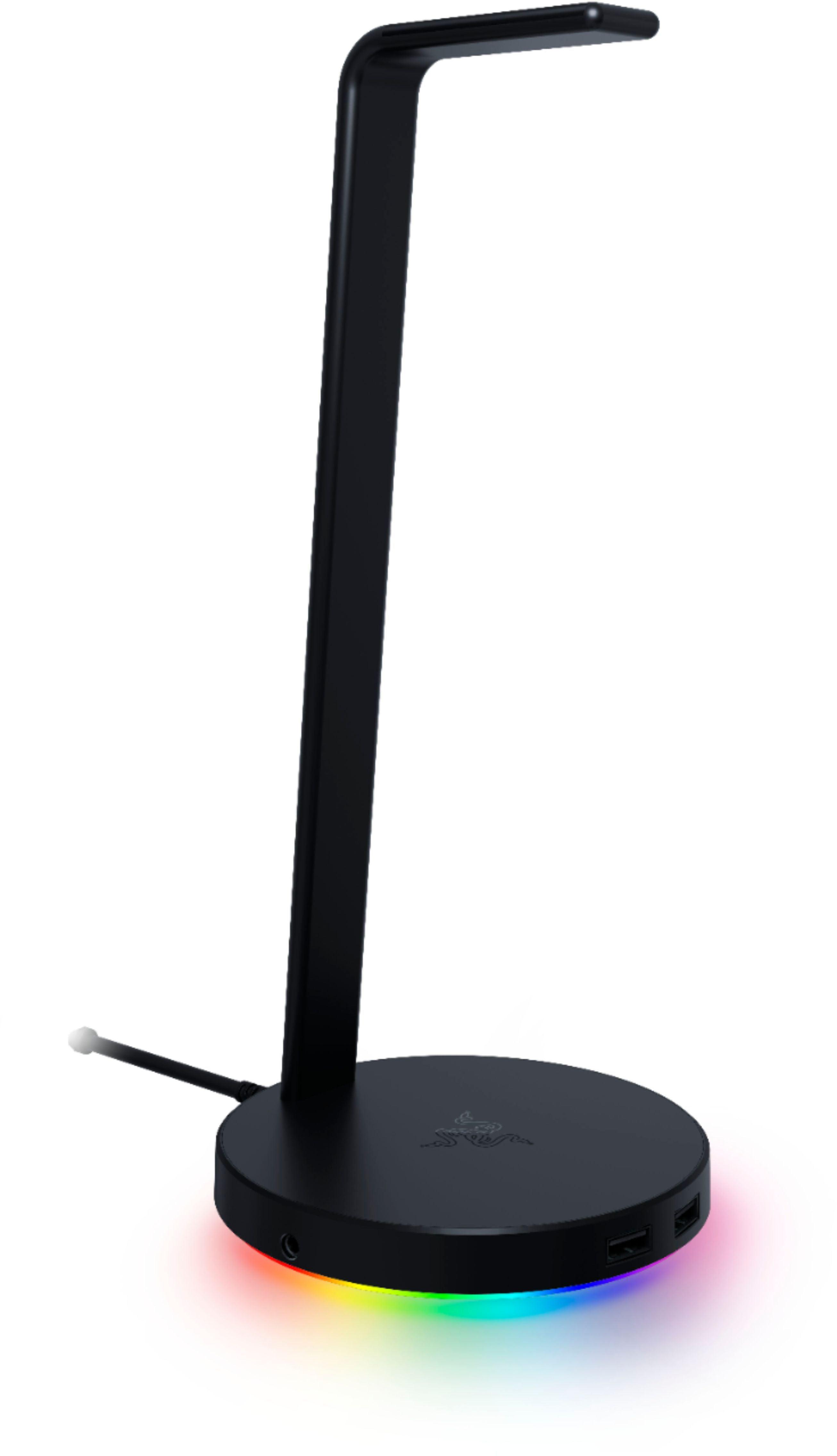 RAZER BASE STATION V2 CHROMA USB HUB HEADSET STAND W/ RAZER CHROMA RGB (BLACK) - DataBlitz