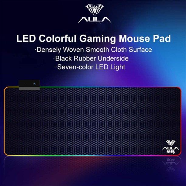 AULA F-X5 RGB Glowing Gaming Mouse Pad (Black) - DataBlitz