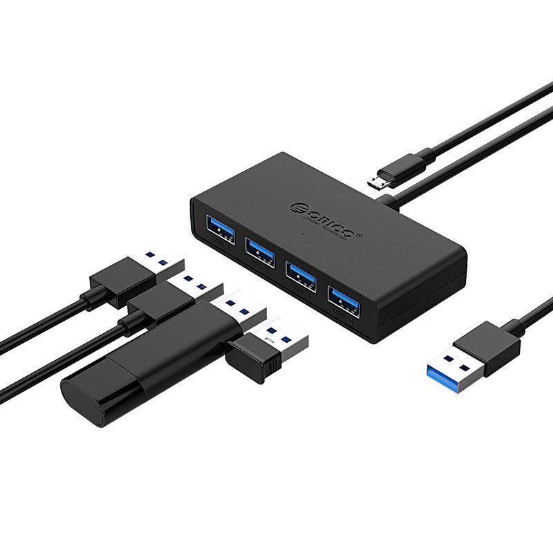 ORICO 4-Port USB 3.0 Hub (Black) (G11-H4-U3) - DataBlitz