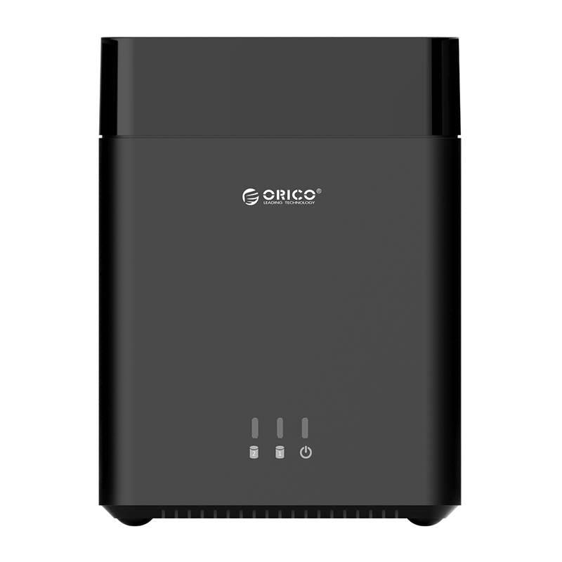 ORICO 2 Bay Magnetic-Type USB 3.0 Desktop External Data Storage Designed For 3.5”  Sata HDD (Black) (DS200U3) - DataBlitz