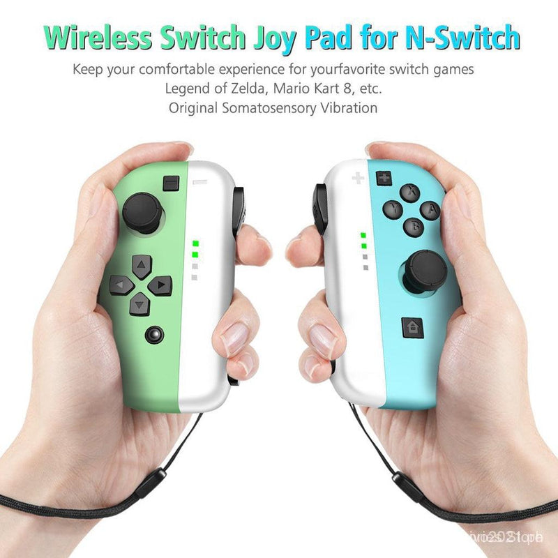 NSW OIVO Joy Pad (L) / (R) Controller For N-Switch (Green/Blue) (IV-SW116)