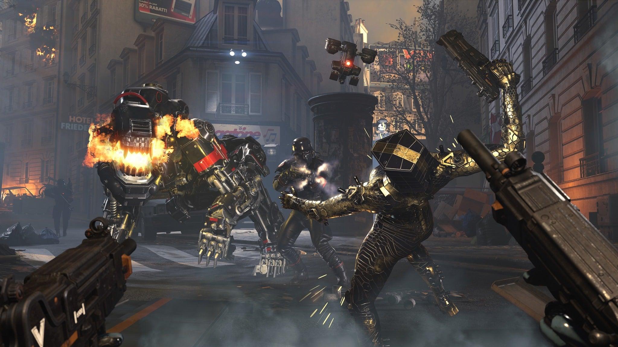 NINTENDO SWITCH WOLFENSTEIN II THE NEW COLOSSUS