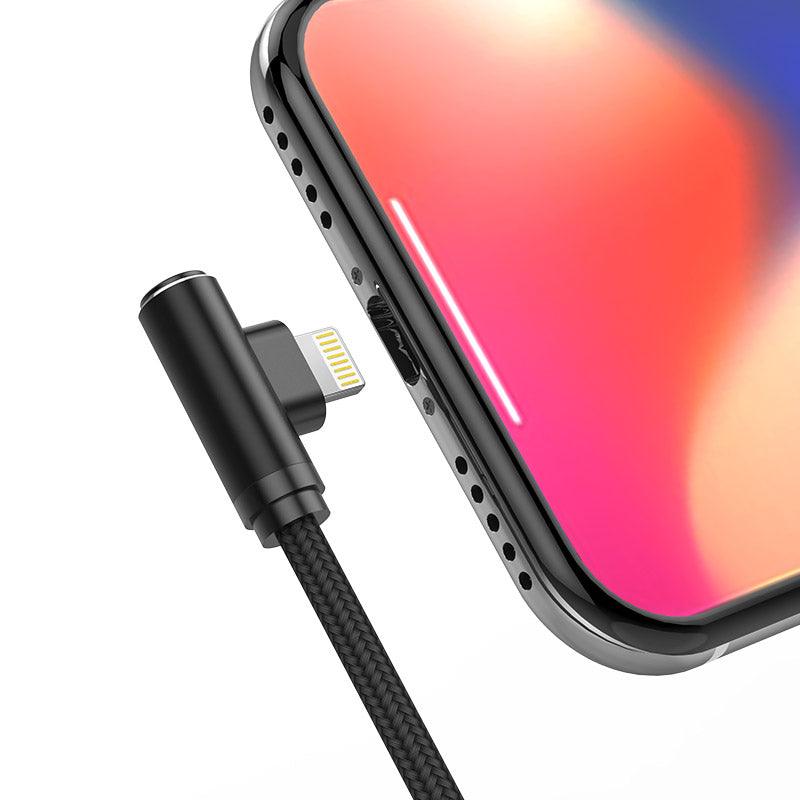 ORICO 2-In-1 1.2m Lightning Charging Cable (Black) (HTL-12) - DataBlitz