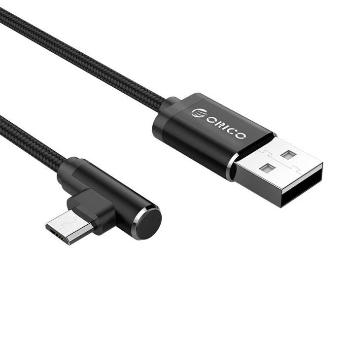 ORICO 2-in-1 1.2m Micro Charging Cable (Black) (HTM-12) - DataBlitz