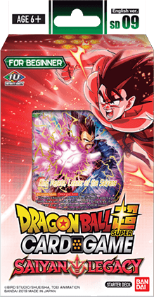 DRAGON BALL SUPER CARD GAME DB7 SAIYAN LEGACY STARTER DECK (SD09) - DataBlitz