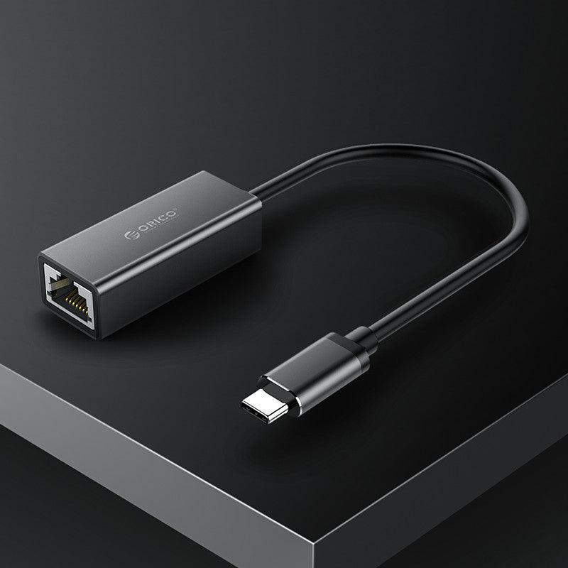 ORICO Type-C To Gigabit Ethernet Adapter (Black) (XC-R45-V1) - DataBlitz