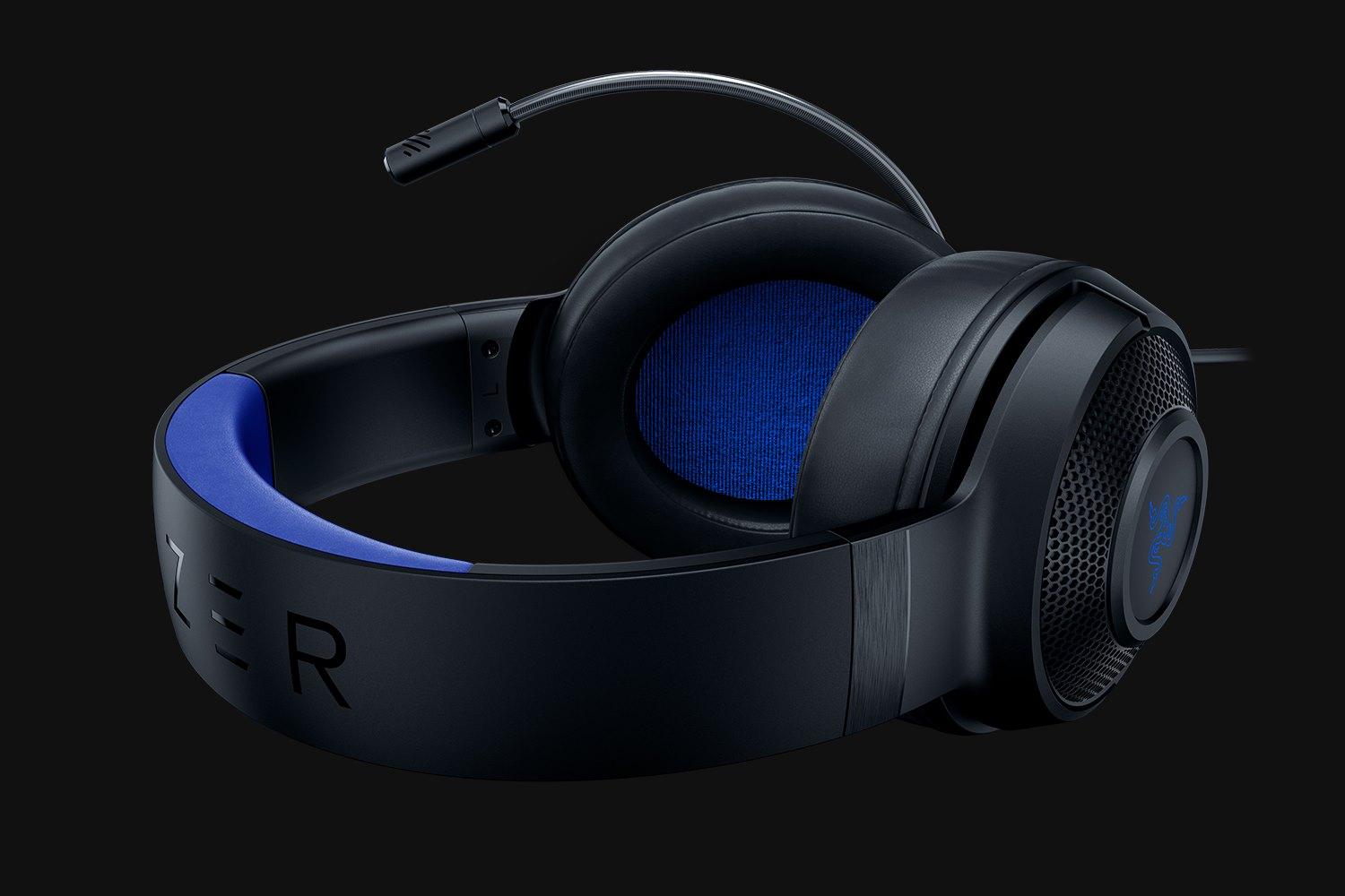 Razer Kraken X For Console Wired Console Gaming Headset (Black/Blue)