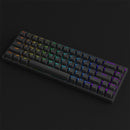 Akko 3068S Shine-Through RGB Hot-Swappable Mechanical Keyboard Black (Akko CS Jelly Pink) - DataBlitz