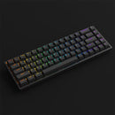 Akko 3068S Shine-Through RGB Hot-Swappable Mechanical Keyboard Black (Akko CS Jelly Pink) - DataBlitz