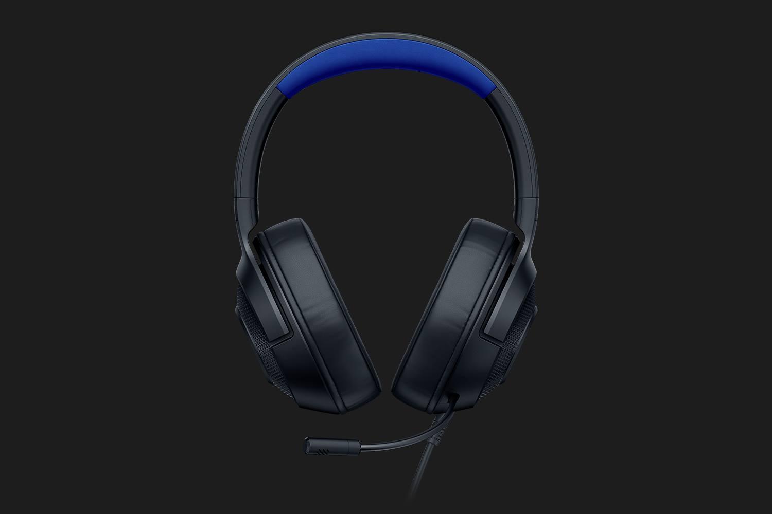 RAZER KRAKEN X FOR CONSOLE WIRED CONSOLE GAMING HEADSET (BLACK/BLUE) - DataBlitz