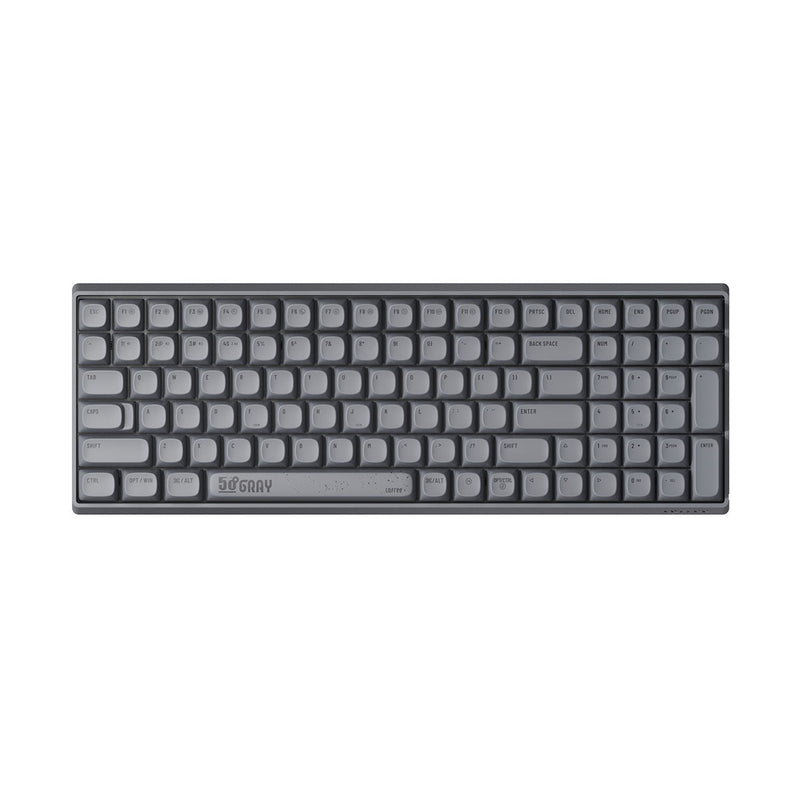 Lofree Touch 100 Keys Triple Mode Wireless Mechanical Keyboard (Grey)