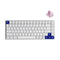 Akko Blue On White 3084B Plus Hot-Swappable Multi-Mode RGB Mechanical Keyboard (Akko CS Jelly Pink)